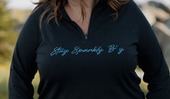 Stay Sparkly, B'y Quarter Zip