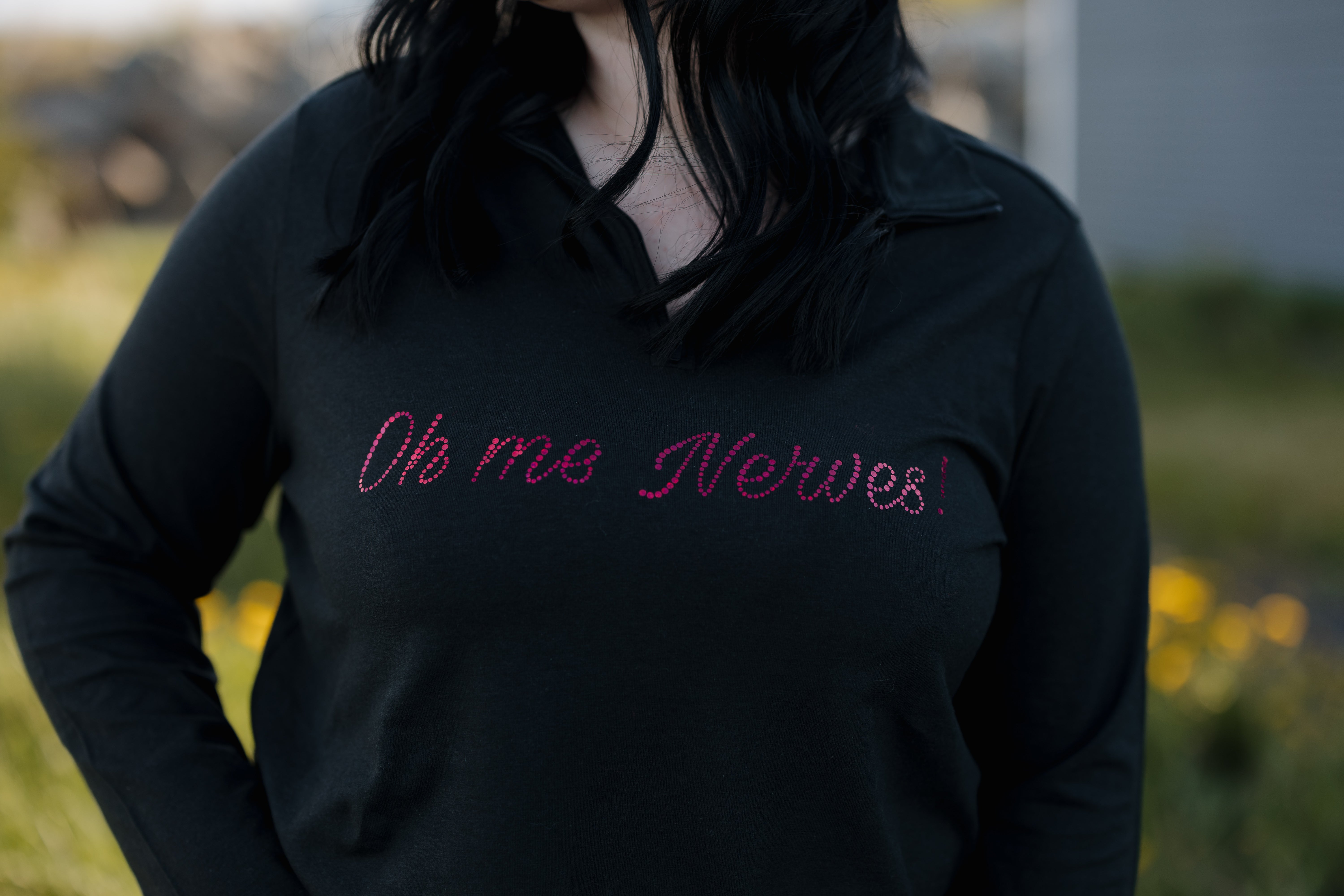 Oh Me Nerves Quarter-Zip
